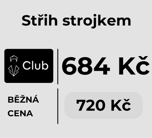 STŘIH STROJKEM - PRAHA